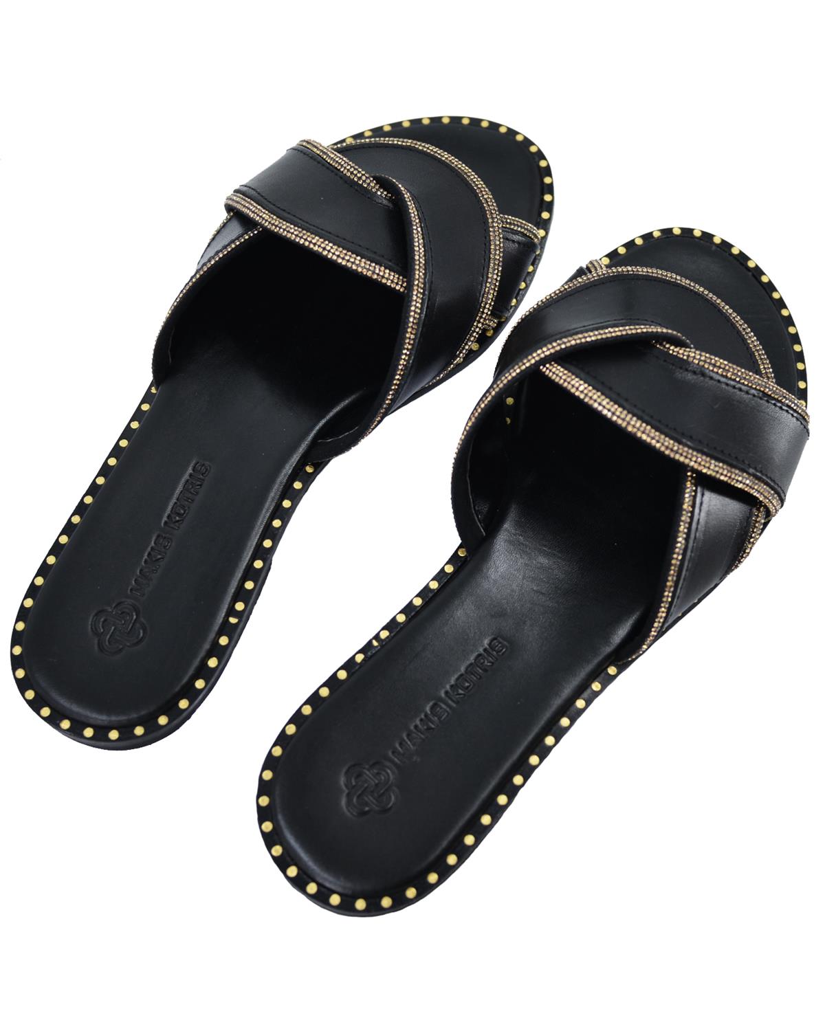 ΔΕΡΜΑΤΙΝΕΣ ΓΥΝΑΙΚΕΙΕΣ ΠΑΝΤΟΦΛΕΣ: 55-W-04-415 (BLACK) - Image 5