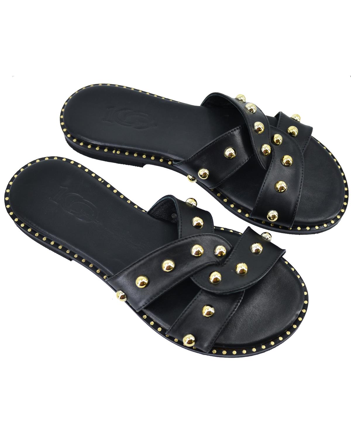 ΔΕΡΜΑΤΙΝΕΣ ΓΥΝΑΙΚΕΙΕΣ ΠΑΝΤΟΦΛΕΣ: 56-W-10/21 (BLACK)