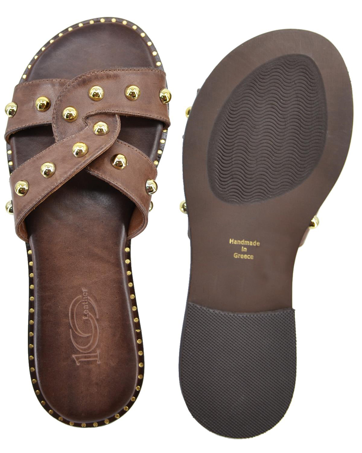 ΔΕΡΜΑΤΙΝΕΣ ΓΥΝΑΙΚΕΙΕΣ ΠΑΝΤΟΦΛΕΣ: 56-W-10/21 (BROWN) - Image 6