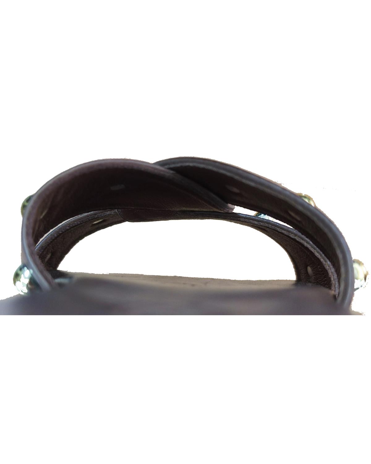 ΔΕΡΜΑΤΙΝΕΣ ΓΥΝΑΙΚΕΙΕΣ ΠΑΝΤΟΦΛΕΣ: 56-W-10/21 (BROWN) - Image 7