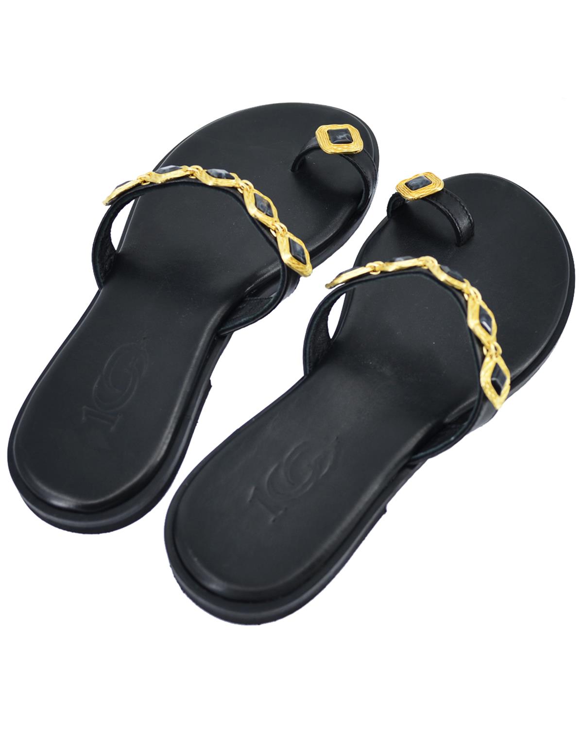 ΔΕΡΜΑΤΙΝΕΣ ΓΥΝΑΙΚΕΙΕΣ ΠΑΝΤΟΦΛΕΣ: 56-W-10/23 (BLACK) - Image 5