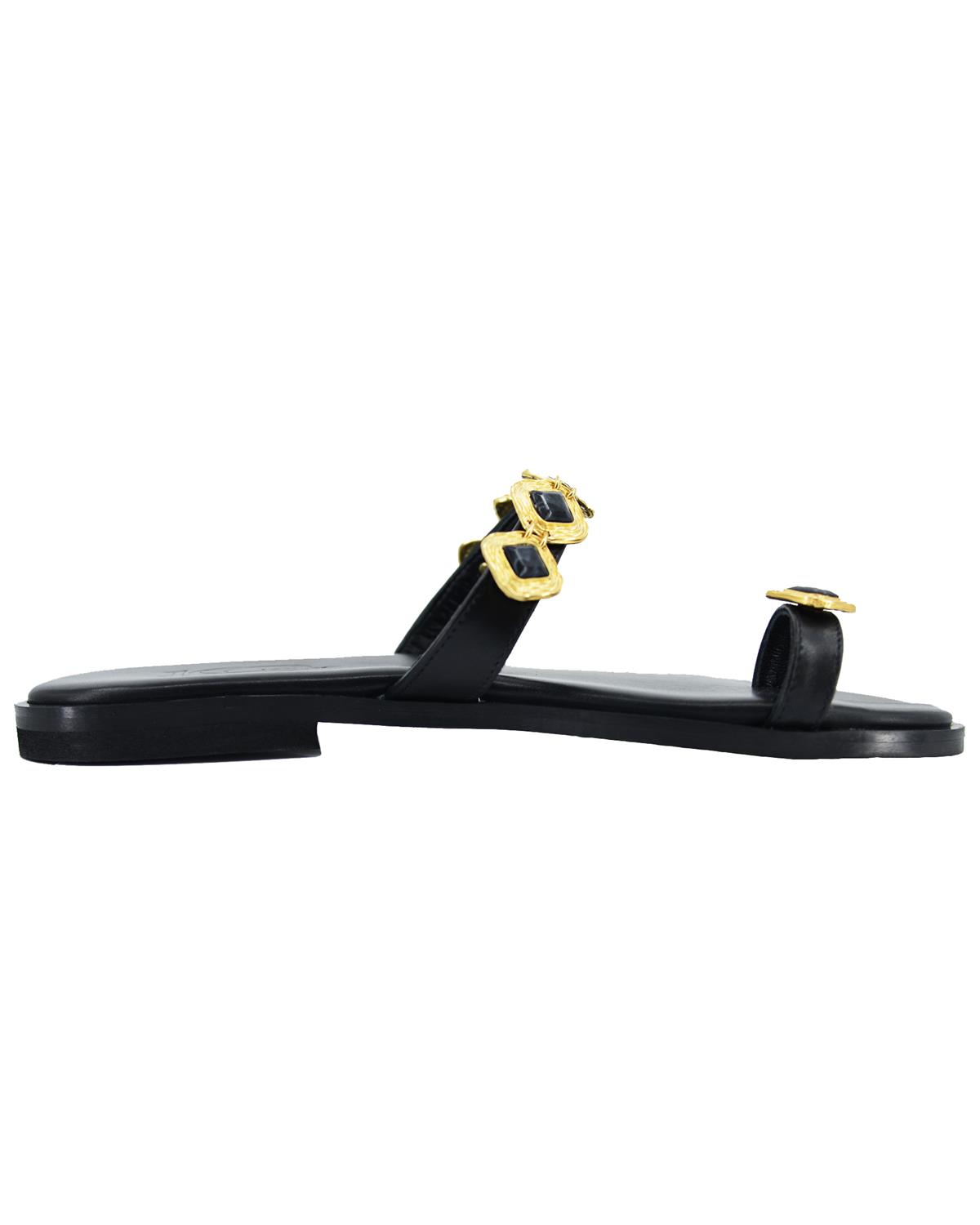 ΔΕΡΜΑΤΙΝΕΣ ΓΥΝΑΙΚΕΙΕΣ ΠΑΝΤΟΦΛΕΣ: 56-W-10/23 (BLACK) - Image 4
