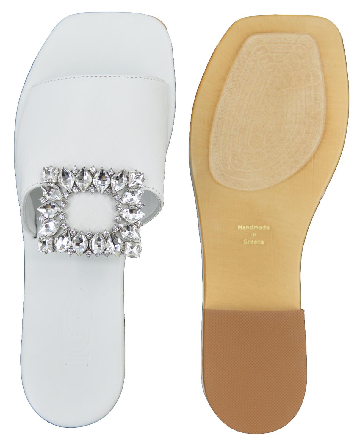 ΔΕΡΜΑΤΙΝΕΣ ΓΥΝΑΙΚΕΙΕΣ ΠΑΝΤΟΦΛΕΣ: 56-W-11/23 (WHITE) - Image 6