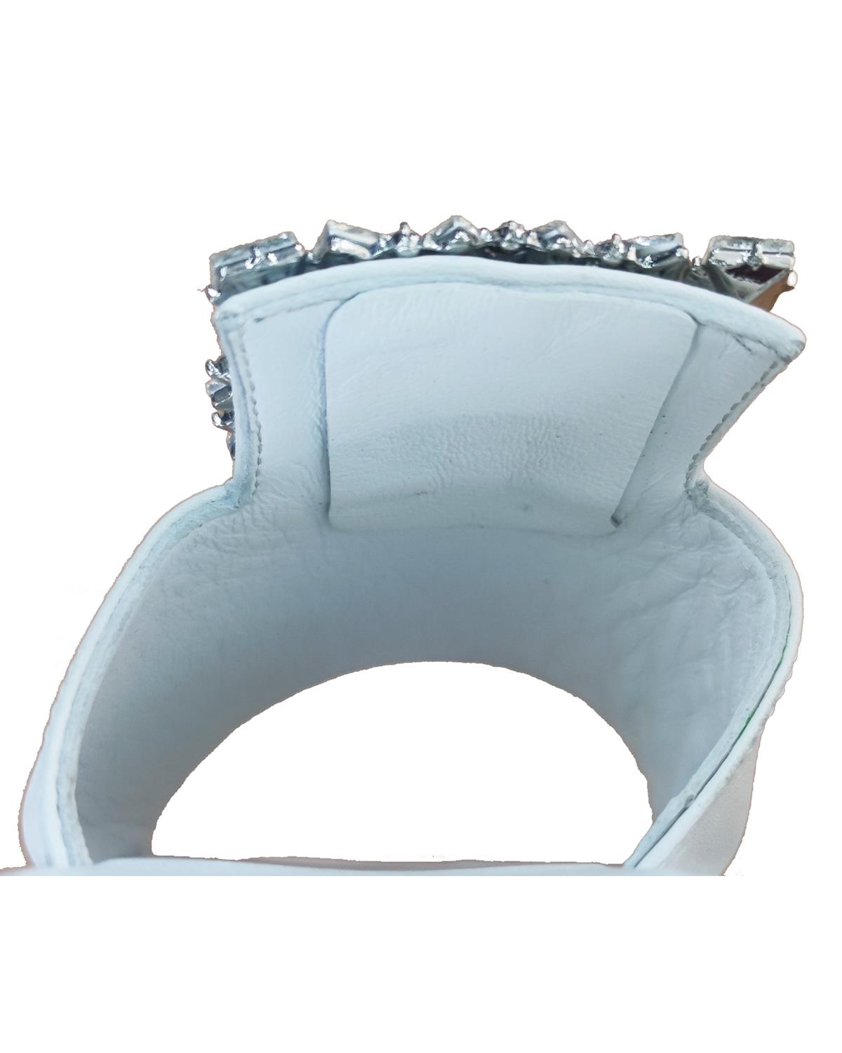 ΔΕΡΜΑΤΙΝΕΣ ΓΥΝΑΙΚΕΙΕΣ ΠΑΝΤΟΦΛΕΣ: 56-W-11/23 (WHITE) - Image 7