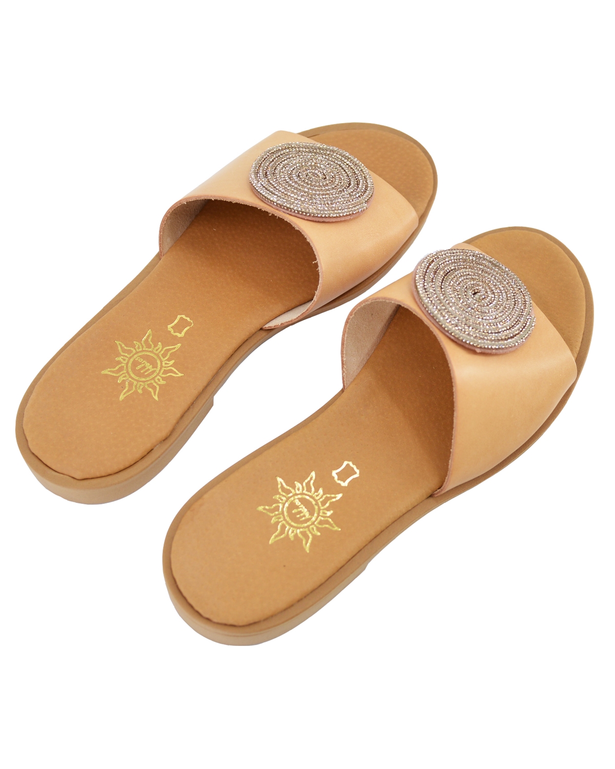 ΔΕΡΜΑΤΙΝΕΣ ΓΥΝΑΙΚΕΙΕΣ ΠΑΝΤΟΦΛΕΣ: 54-W-18/216 (NATURAL/LT PEACH) - Image 5