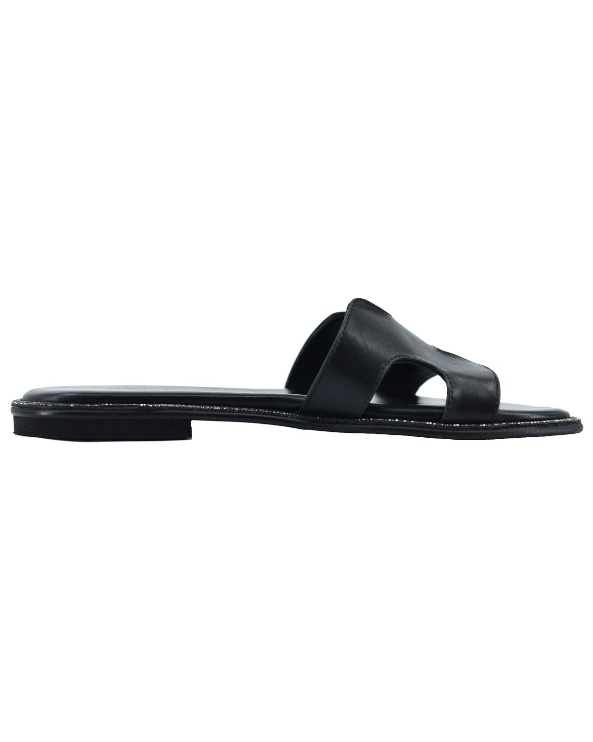 ΔΕΡΜΑΤΙΝΕΣ ΓΥΝΑΙΚΕΙΕΣ ΠΑΝΤΟΦΛΕΣ: 56-W-18/34 (BLACK) - Image 4