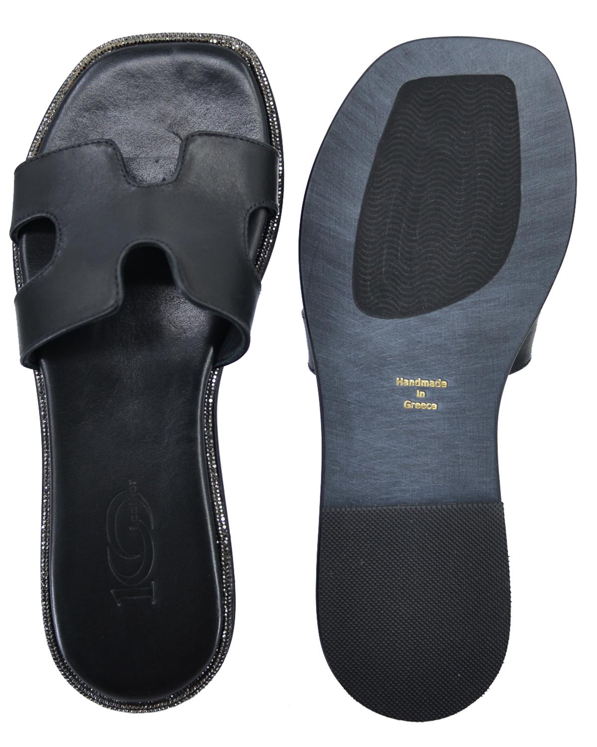ΔΕΡΜΑΤΙΝΕΣ ΓΥΝΑΙΚΕΙΕΣ ΠΑΝΤΟΦΛΕΣ: 56-W-18/34 (BLACK) - Image 6