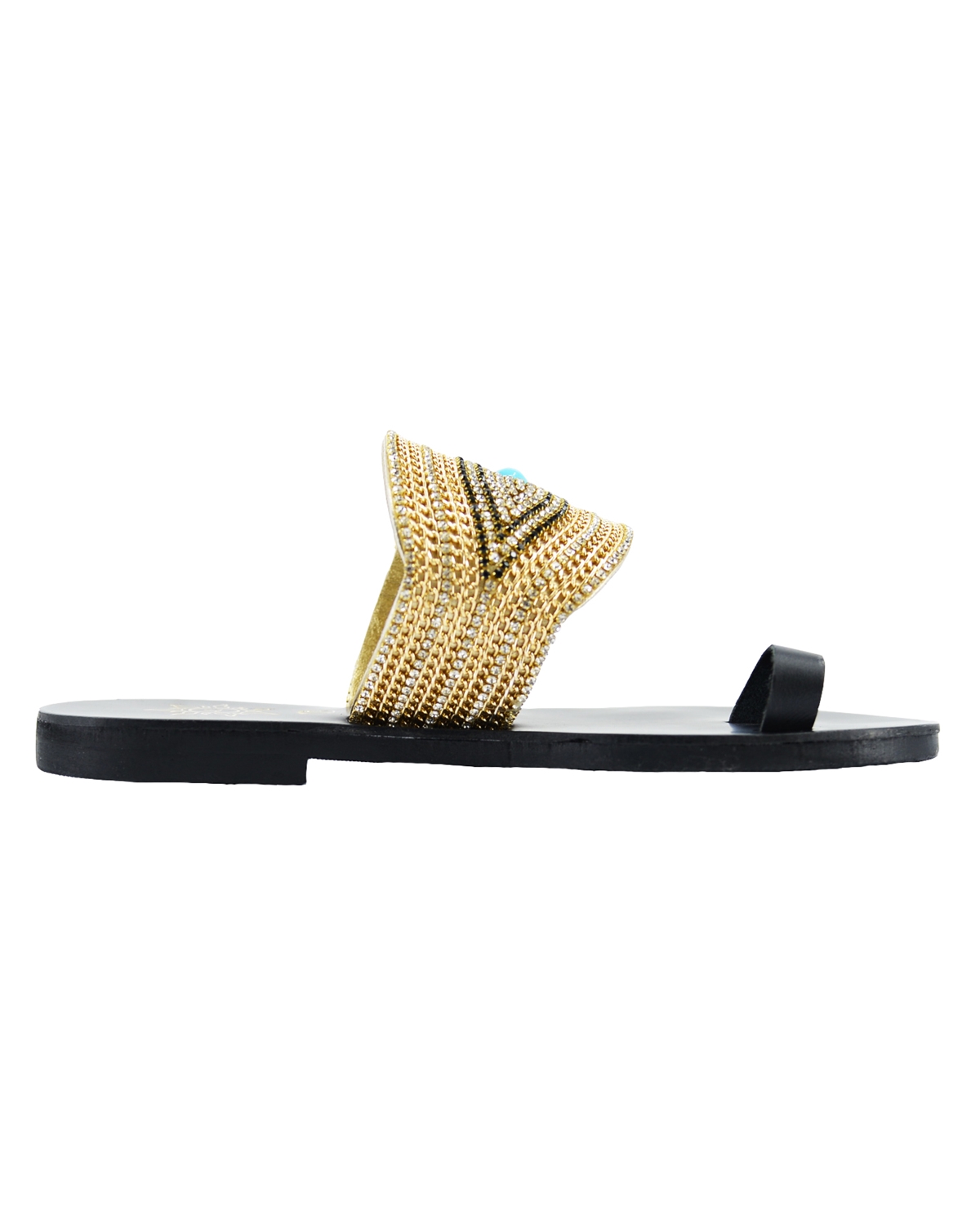 ΔΕΡΜΑΤΙΝΕΣ ΓΥΝΑΙΚΕΙΕΣ ΠΑΝΤΟΦΛΕΣ: 54-W-21/93 (BLACK-GOLD) - Image 4