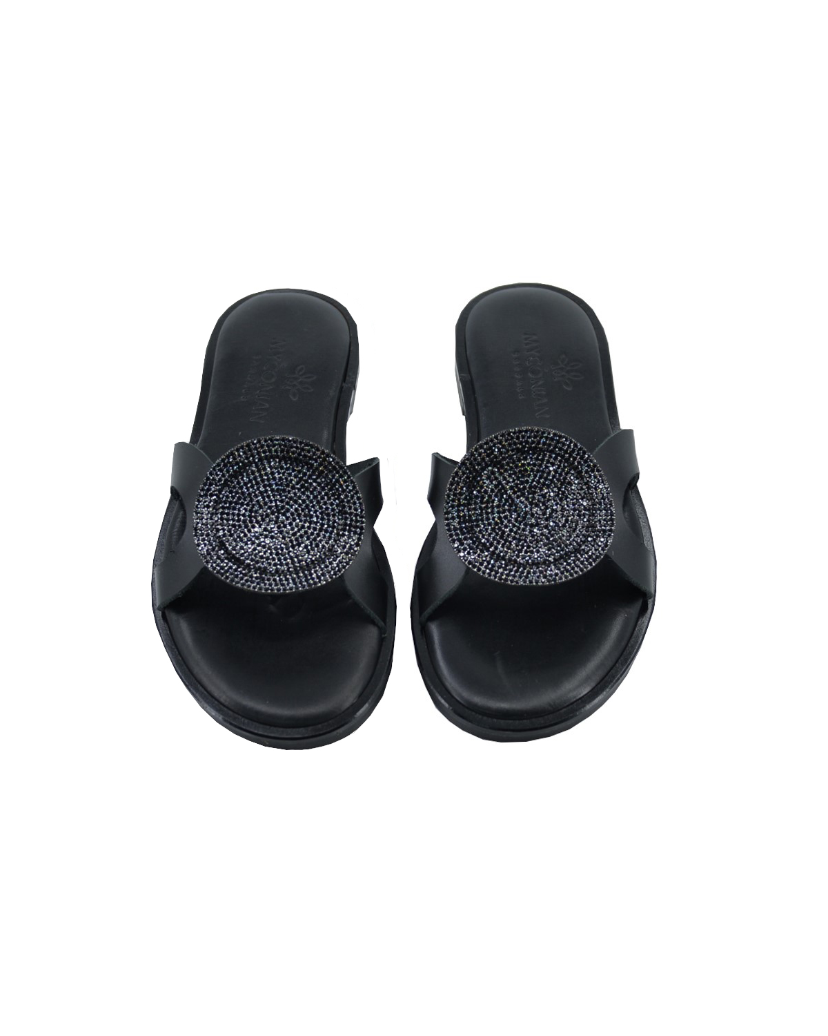 ΔΕΡΜΑΤΙΝΕΣ ΓΥΝΑΙΚΕΙΕΣ ΠΑΝΤΟΦΛΕΣ: 53-W-2101 (BLACK) - Image 3