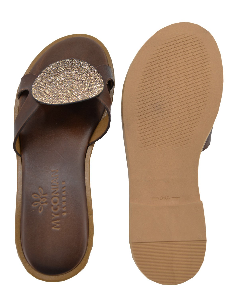 ΔΕΡΜΑΤΙΝΕΣ ΓΥΝΑΙΚΕΙΕΣ ΠΑΝΤΟΦΛΕΣ: 53-W-2101 (BROWN) - Image 6