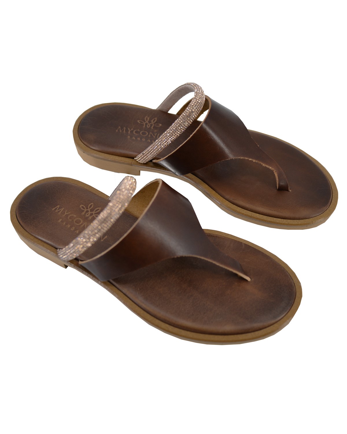 ΔΕΡΜΑΤΙΝΕΣ ΓΥΝΑΙΚΕΙΕΣ ΠΑΝΤΟΦΛΕΣ: 53-W-2105 (BROWN)