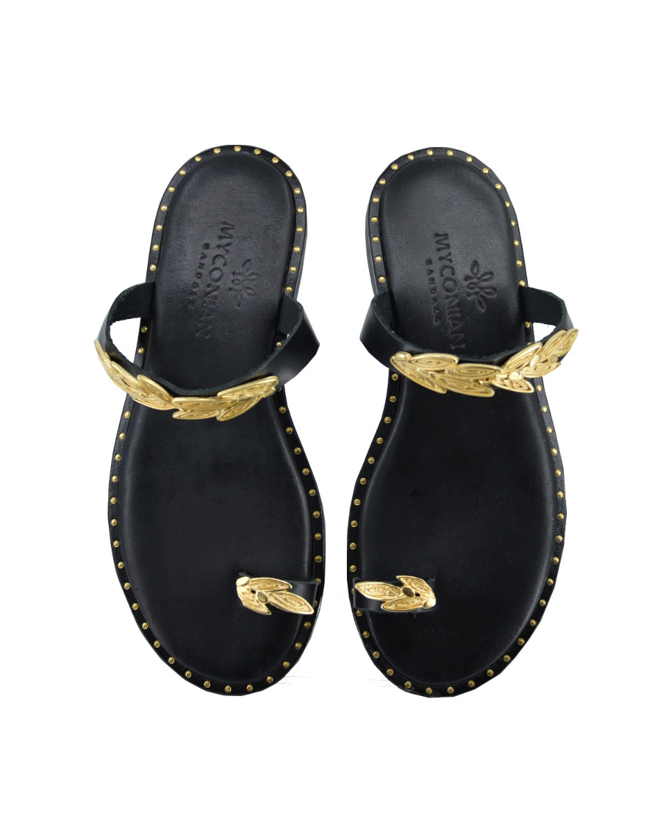 ΔΕΡΜΑΤΙΝΕΣ ΓΥΝΑΙΚΕΙΕΣ ΠΑΝΤΟΦΛΕΣ: 53-W-221381 (BLACK) - Image 3