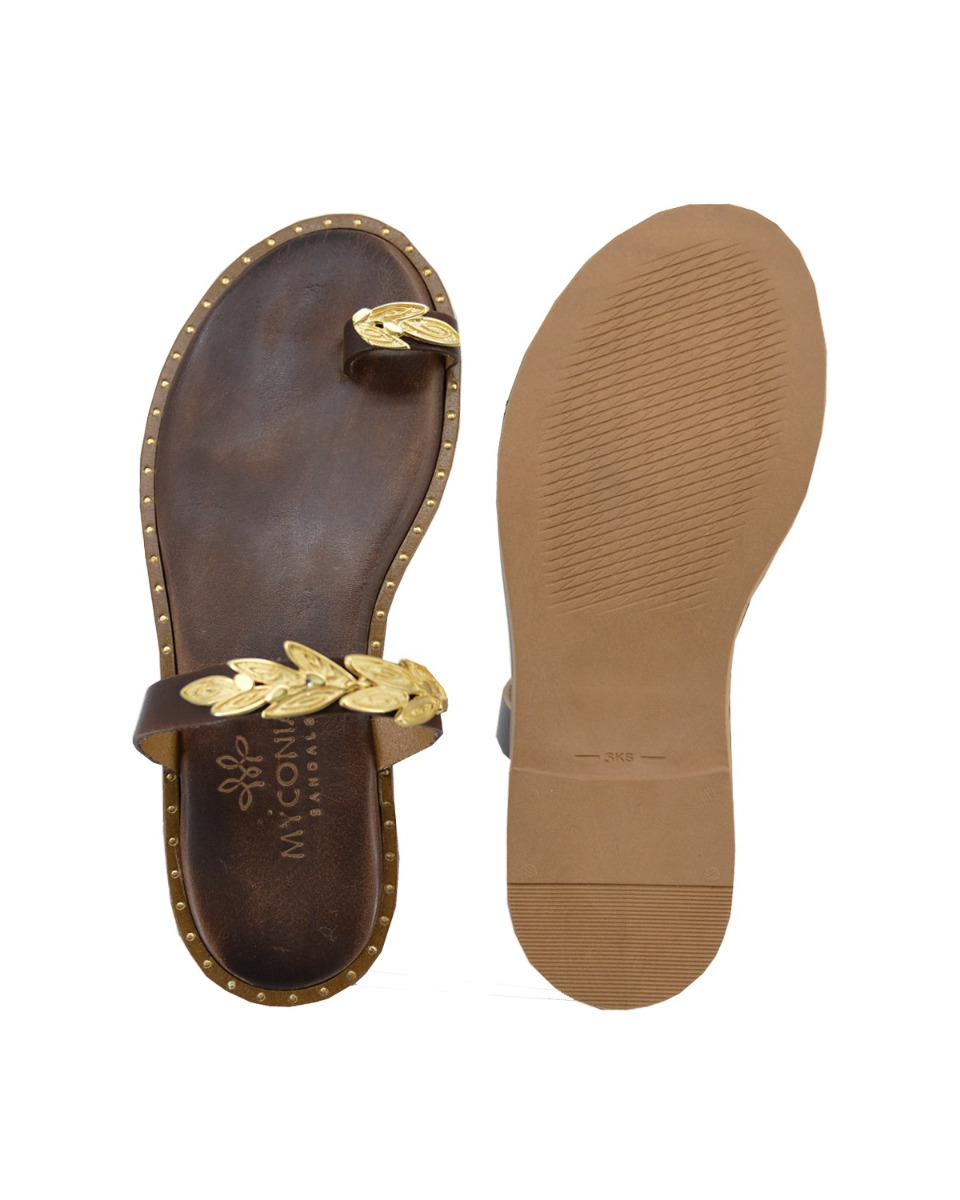 ΔΕΡΜΑΤΙΝΕΣ ΓΥΝΑΙΚΕΙΕΣ ΠΑΝΤΟΦΛΕΣ: 53-W-221381 (BROWN) - Image 6