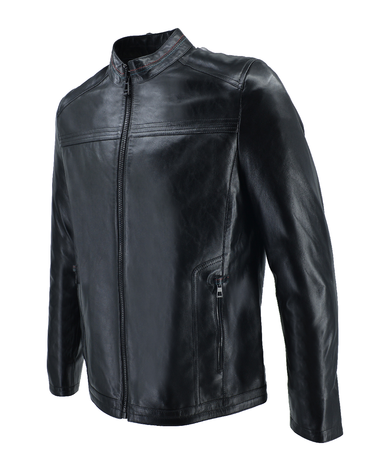 ΔΕΡΜΑΤΙΝΟ ΑΝΔΡΙΚΟ ΜΠΟΥΦΑΝ ΚΩΔΙΚΟΣ: 47S-M-079-COL (BLACK) - Image 4
