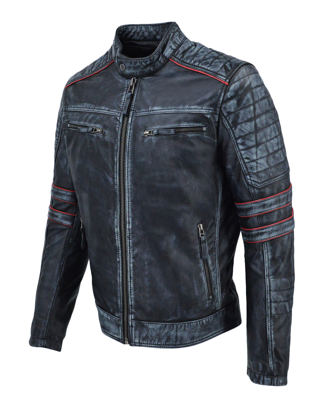 ΔΕΡΜΑΤΙΝΟ ΑΝΔΡΙΚΟ ΜΠΟΥΦΑΝ ΚΩΔΙΚΟΣ: 37-M-EPIC (BLACK-GREY) - Image 10