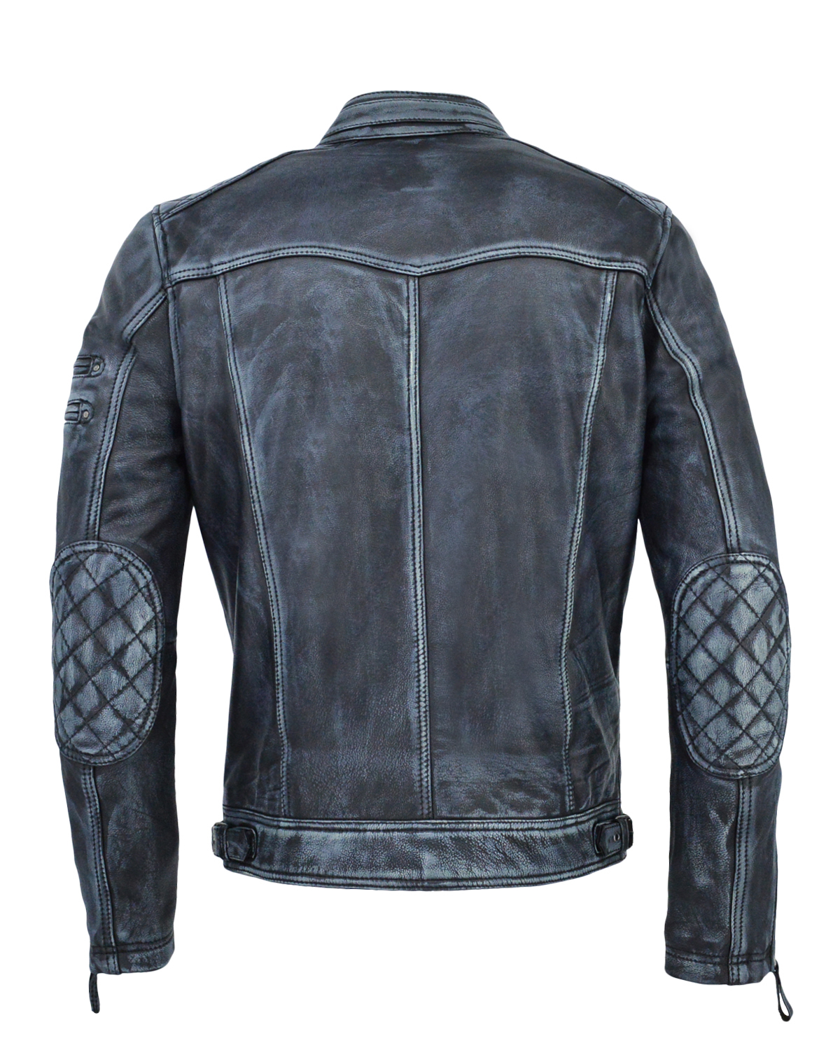 ΔΕΡΜΑΤΙΝΟ ΑΝΔΡΙΚΟ ΜΠΟΥΦΑΝ ΚΩΔΙΚΟΣ: 37-M-EKTOR (BLACK-GREY) - Image 12