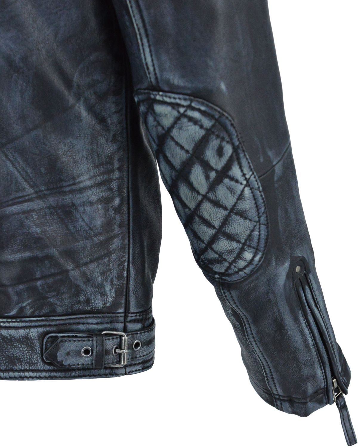 ΔΕΡΜΑΤΙΝΟ ΑΝΔΡΙΚΟ ΜΠΟΥΦΑΝ ΚΩΔΙΚΟΣ: 37-M-EKTOR (BLACK-GREY) - Image 11
