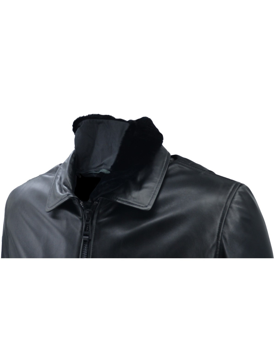 ΔΕΡΜΑΤΙΝΟ ΑΝΔΡΙΚΟ ΜΠΟΥΦΑΝ ΚΩΔΙΚΟΣ: 47S-M-320TROUK (BLACK) - Image 7