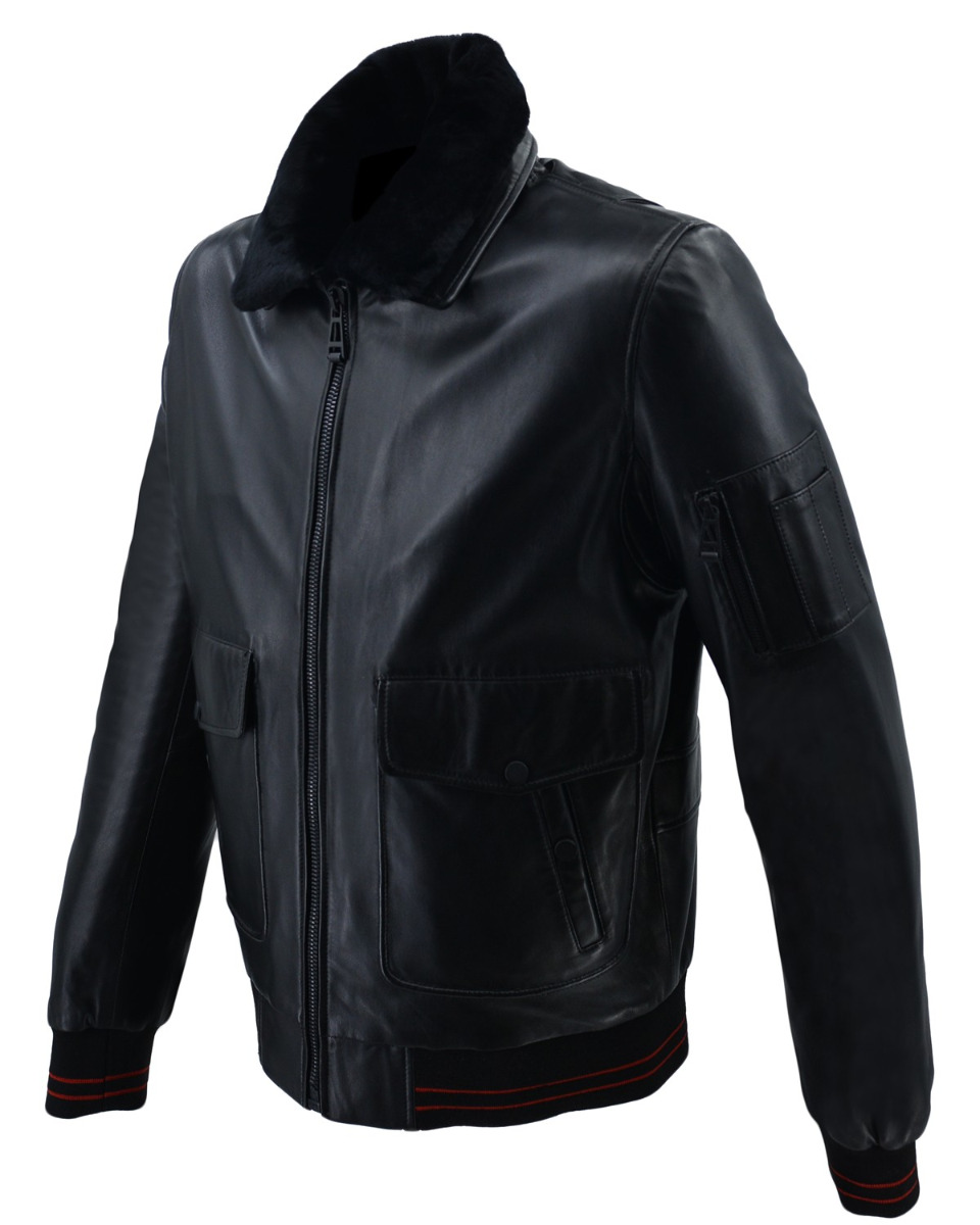 ΔΕΡΜΑΤΙΝΟ ΑΝΔΡΙΚΟ ΜΠΟΥΦΑΝ ΚΩΔΙΚΟΣ: 47S-M-320TROUK (BLACK) - Image 8