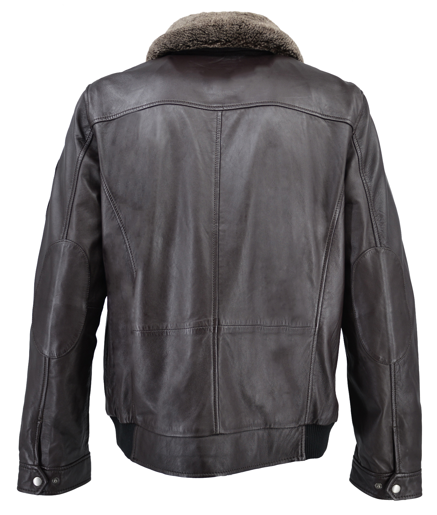 ΔΕΡΜΑΤΙΝΟ ΑΝΔΡΙΚΟ ΜΠΟΥΦΑΝ ΚΩΔΙΚΟΣ: 08-M-TOMCRUISE-EX (BROWN) - Image 6
