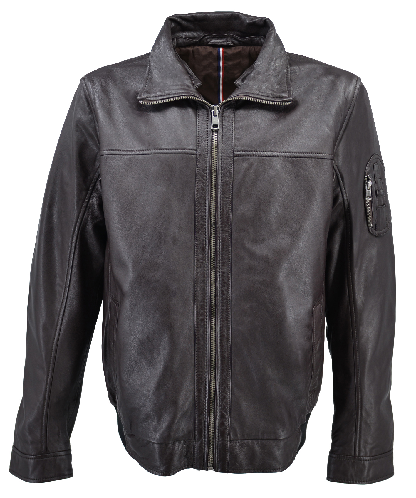 ΔΕΡΜΑΤΙΝΟ ΑΝΔΡΙΚΟ ΜΠΟΥΦΑΝ ΚΩΔΙΚΟΣ: 08-M-TOMCRUISE-EX (BROWN) - Image 3