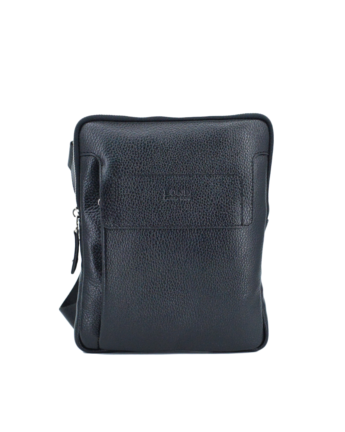 ΔΕΡΜΑΤΙΝΗ ΑΝΔΡΙΚΗ ΤΣΑΝΤΑ ΚΩΔΙΚΟΣ: 60-BAG-1397-281 (BLACK) - Image 5