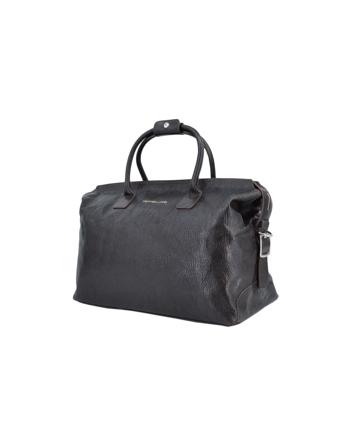 ΔΕΡΜΑΤΙΝΗ ΤΣΑΝΤΑ ΤΑΞΙΔΙΟΥ ΚΩΔΙΚΟΣ: 60-BAG-T5203-886 (BROWN) - Image 4
