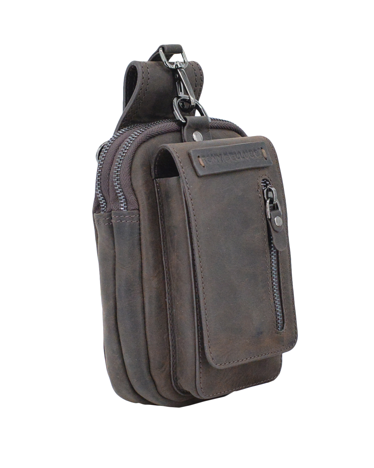 ΔΕΡΜΑΤΙΝΟ ΤΣΑΝΤΑΚΙ ΚΩΔΙΚΟΣ: 60-BAG-T5254-C04 (BROWN) - Image 4