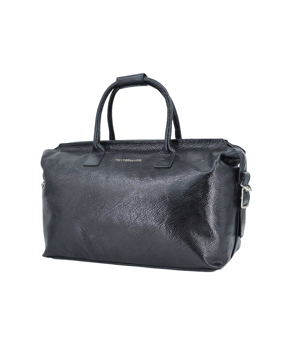 ΔΕΡΜΑΤΙΝΗ ΤΣΑΝΤΑ ΤΑΞΙΔΙΟΥ ΚΩΔΙΚΟΣ: 60-BAG-T5203-893 (BLACK) - Image 5