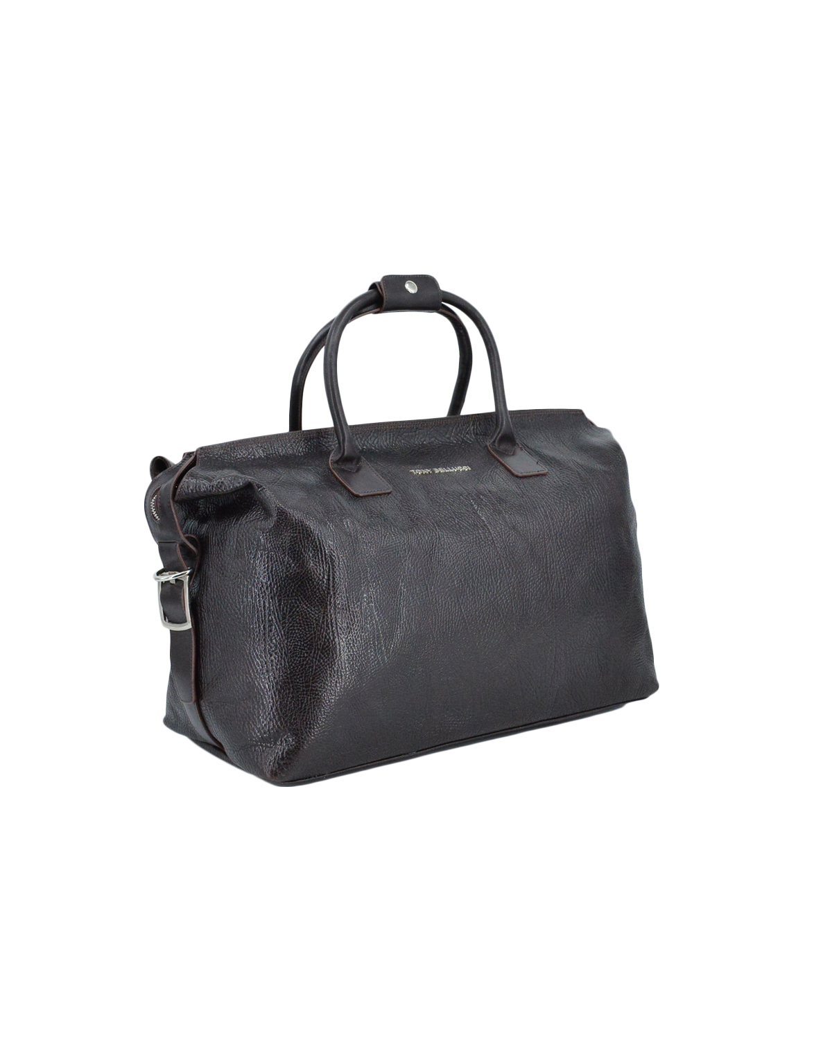 ΔΕΡΜΑΤΙΝΗ ΤΣΑΝΤΑ ΤΑΞΙΔΙΟΥ ΚΩΔΙΚΟΣ: 60-BAG-T5203-886 (BROWN) - Image 3