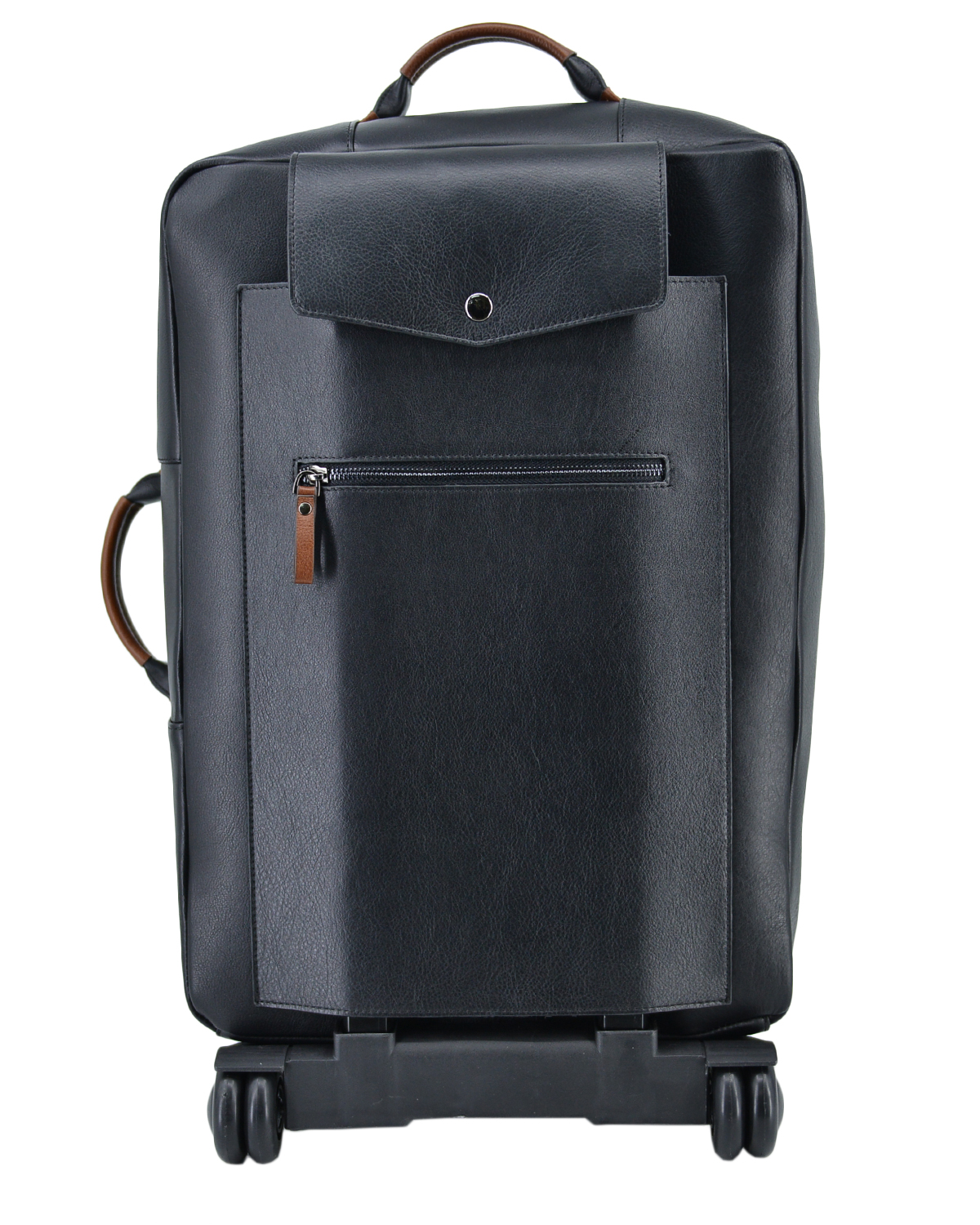 ΔΕΡΜΑΤΙΝΗ ΒΑΛΙΤΣΑ-ΤΣΑΝΤΑ ΚΩΔΙΚΟΣ: 60-BAG-T5242-1 (BLACK) - Image 5