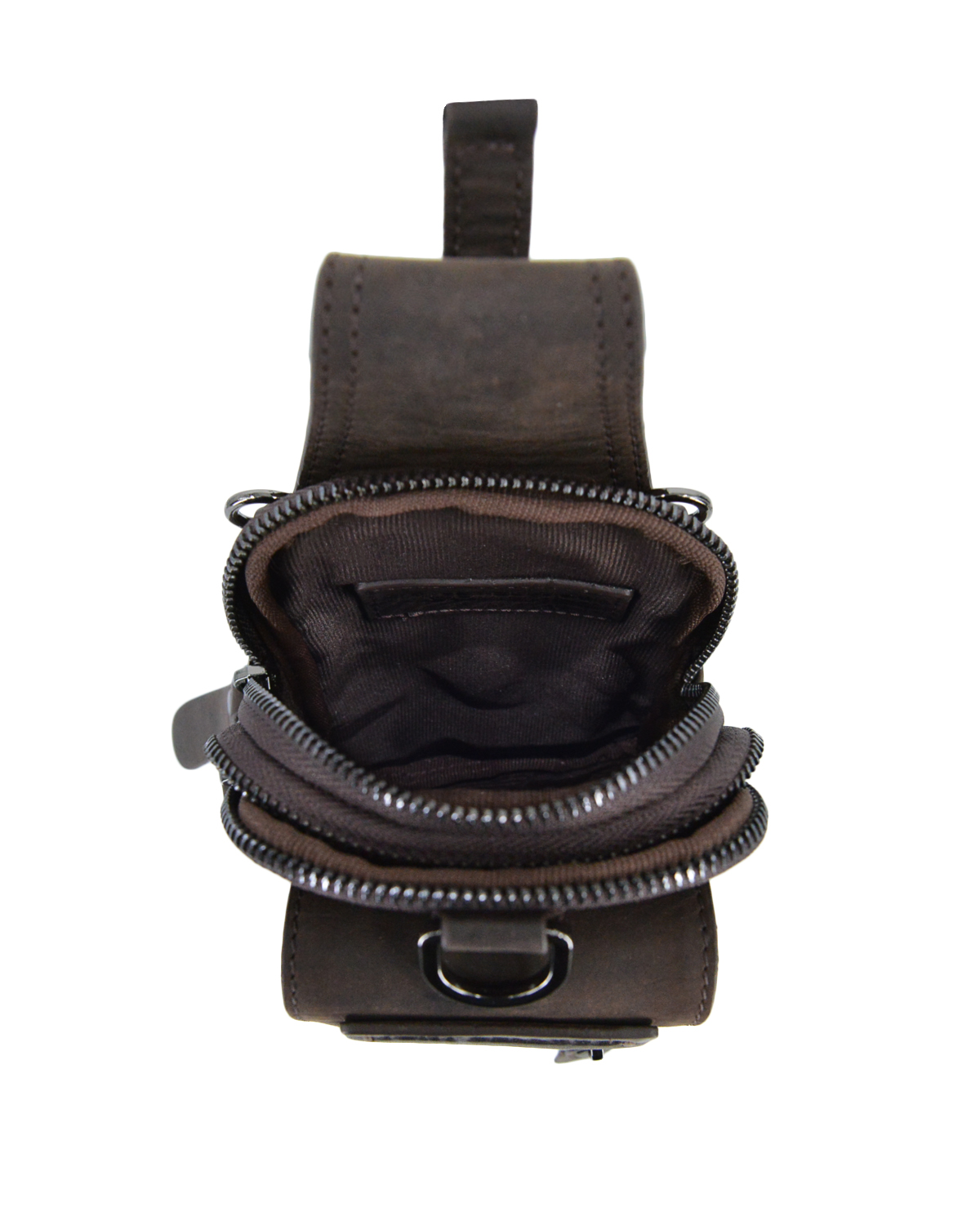 ΔΕΡΜΑΤΙΝΟ ΤΣΑΝΤΑΚΙ ΚΩΔΙΚΟΣ: 60-BAG-T5254-C04 (BROWN) - Image 6