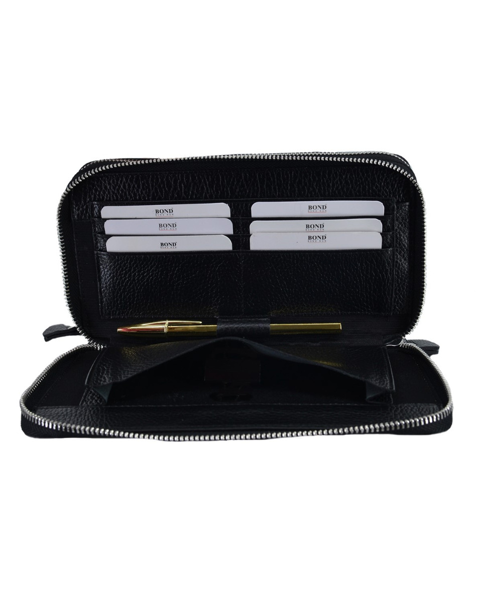ΔΕΡΜΑΤΙΝΟ ΠΟΡΤΟΦΟΛΙ ΚΩΔΙΚΟΣ: 60-WALLET-881-281 (BLACK) - Image 7