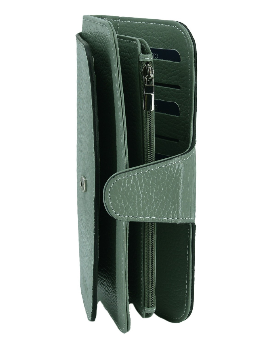 ΔΕΡΜΑΤΙΝΟ ΠΟΡΤΟΦΟΛΙ ΚΩΔΙΚΟΣ: 60-WALLET-E883-207 (MINT) - Image 4