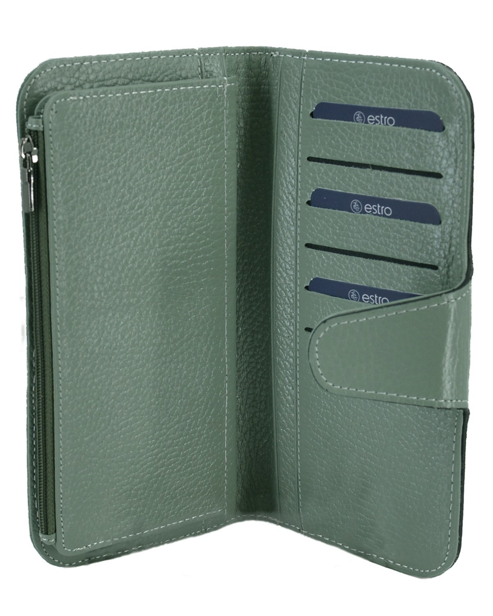 ΔΕΡΜΑΤΙΝΟ ΠΟΡΤΟΦΟΛΙ ΚΩΔΙΚΟΣ: 60-WALLET-E883-207 (MINT) - Image 8