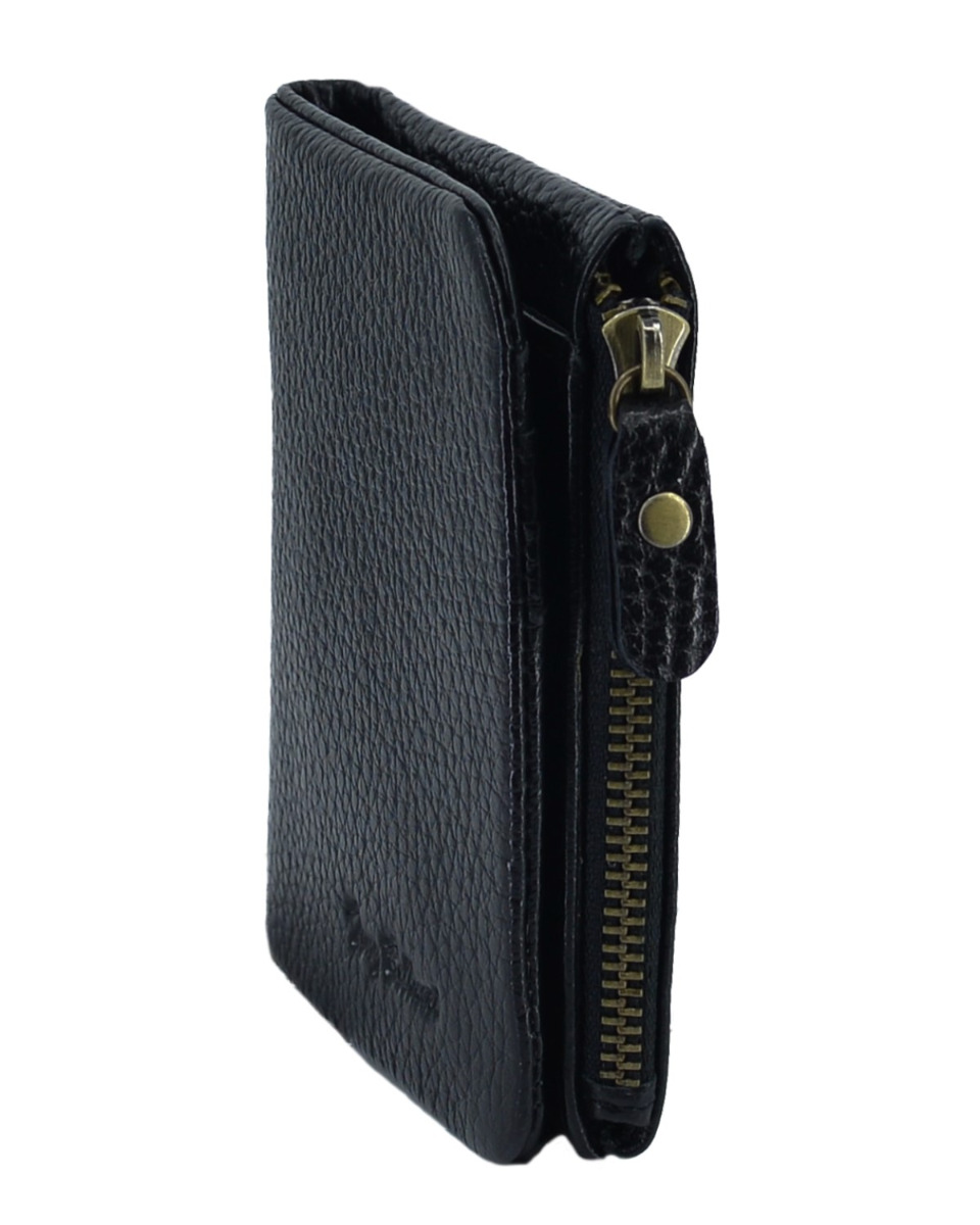 ΔΕΡΜΑΤΙΝΟ ΑΝΔΡΙΚΟ ΠΟΡΤΟΦΟΛΙ ΚΩΔΙΚΟΣ: 60-WALLET-T143-281 (BLACK) - Image 3