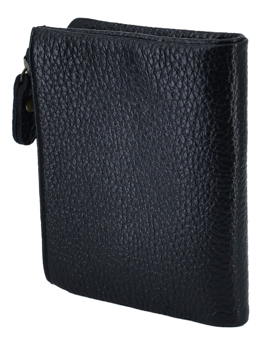 ΔΕΡΜΑΤΙΝΟ ΑΝΔΡΙΚΟ ΠΟΡΤΟΦΟΛΙ ΚΩΔΙΚΟΣ: 60-WALLET-T143-281 (BLACK) - Image 6