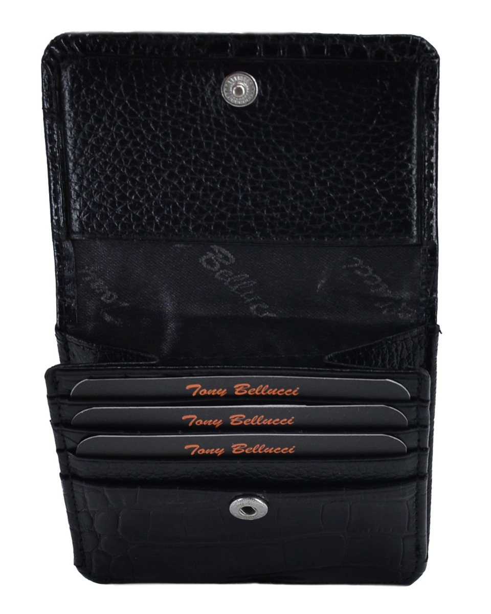 ΔΕΡΜΑΤΙΝΟ ΠΟΡΤΟΦΟΛΙ ΚΩΔΙΚΟΣ: 60-WALLET-T555-356 (BLACK) - Image 4