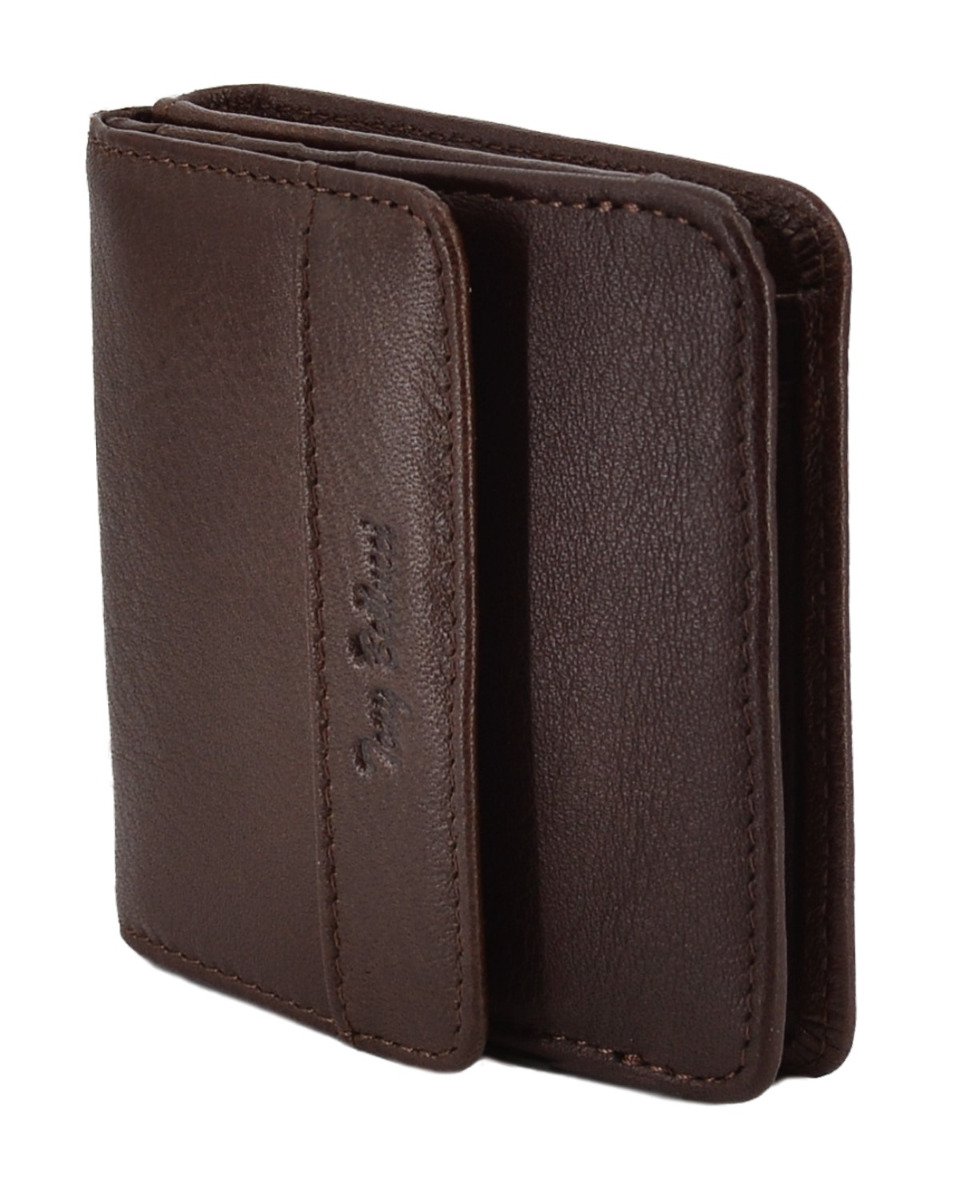 ΔΕΡΜΑΤΙΝΟ ΠΟΡΤΟΦΟΛΙ ΚΩΔΙΚΟΣ: 60-WALLET-T555-4 (BROWN) - Image 5