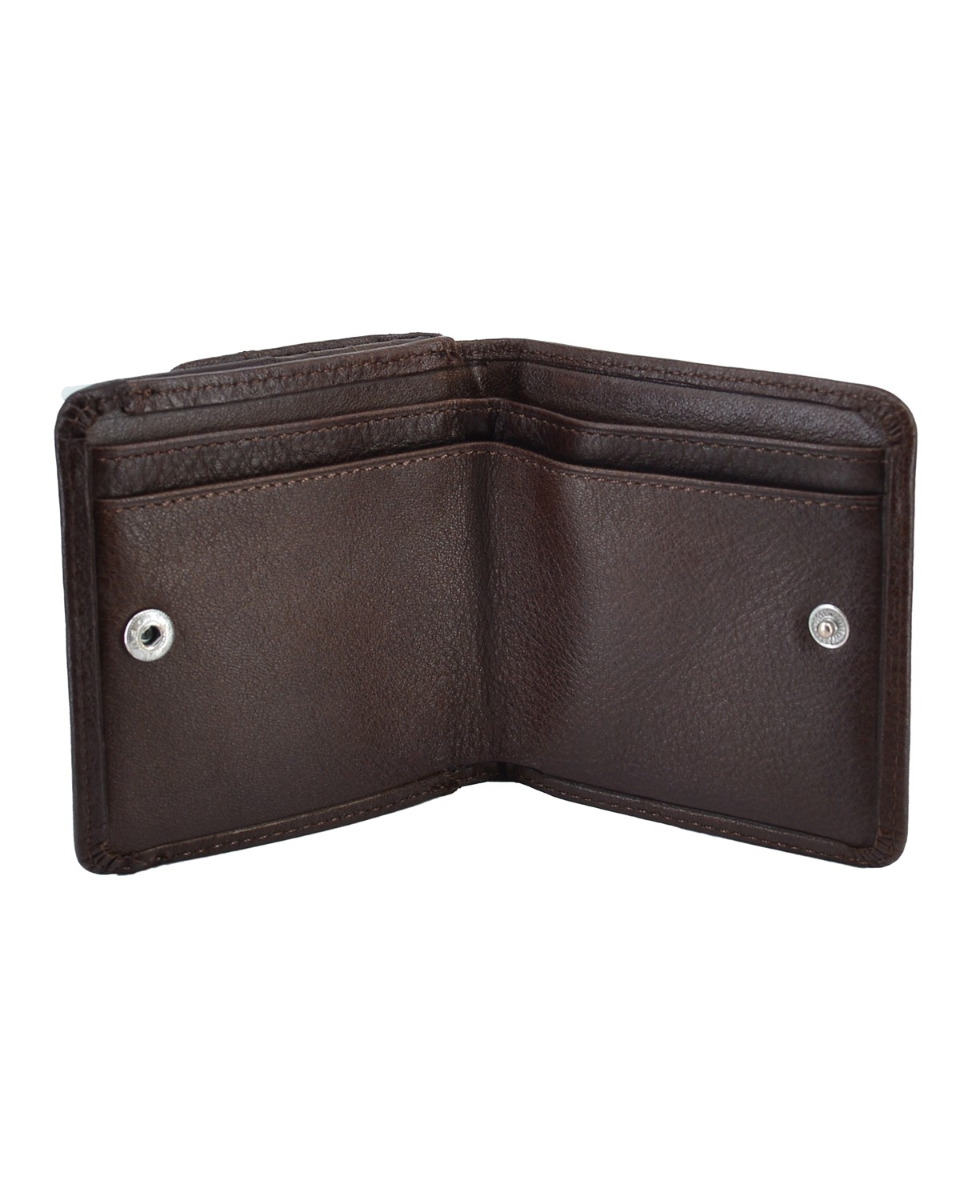ΔΕΡΜΑΤΙΝΟ ΠΟΡΤΟΦΟΛΙ ΚΩΔΙΚΟΣ: 60-WALLET-T555-4 (BROWN) - Image 6