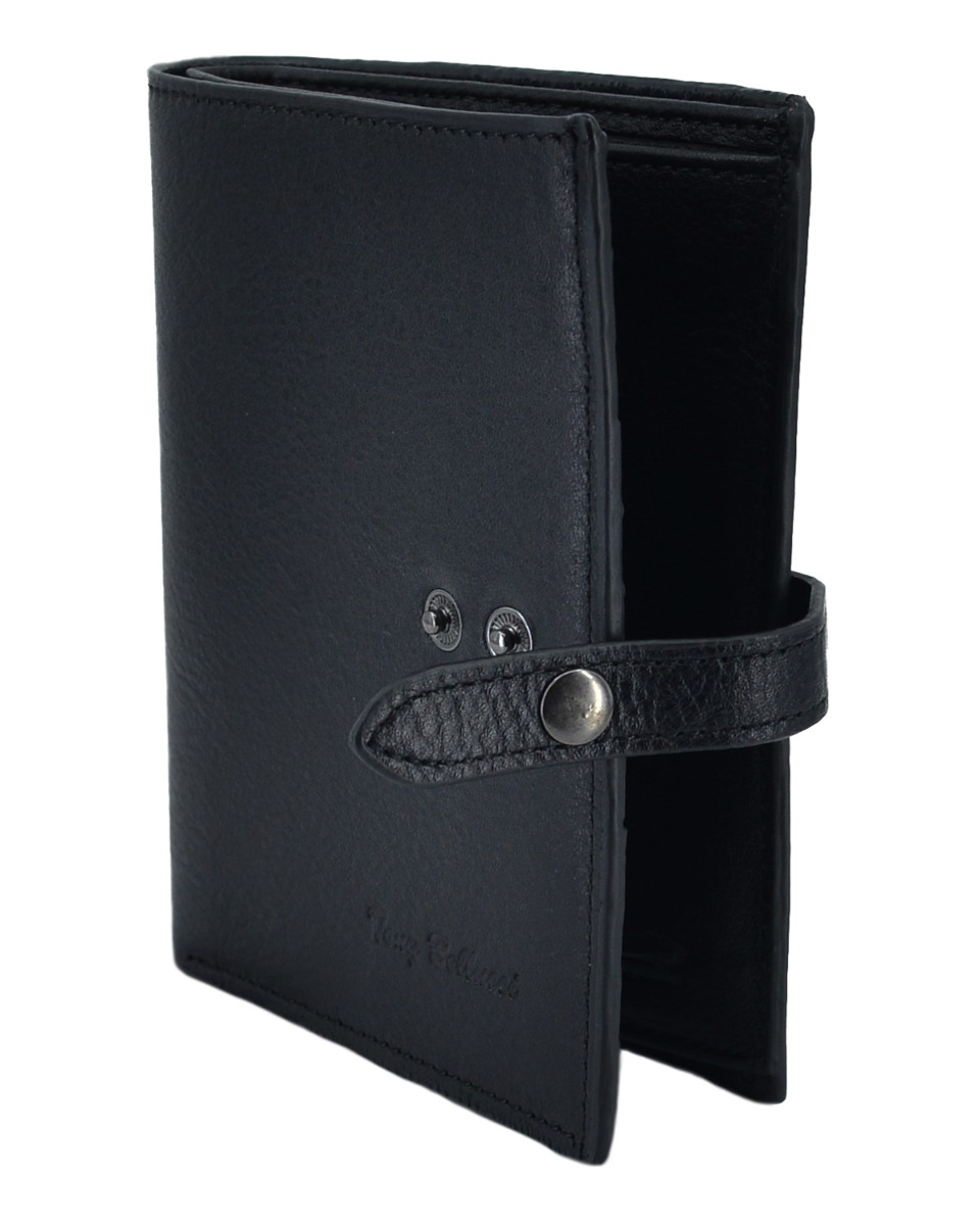 ΔΕΡΜΑΤΙΝΟ ΠΟΡΤΟΦΟΛΙ ΚΩΔΙΚΟΣ: 60-WALLET-T816-1 (BLACK) - Image 3