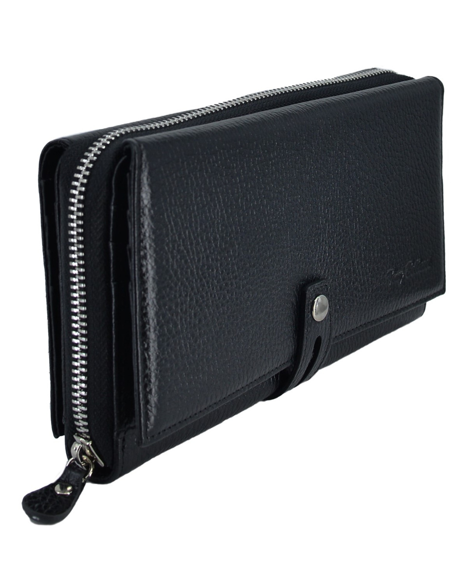ΔΕΡΜΑΤΙΝΟ ΠΟΡΤΟΦΟΛΙ ΚΩΔΙΚΟΣ: 60-WALLET-T861-281 (BLACK) - Image 3