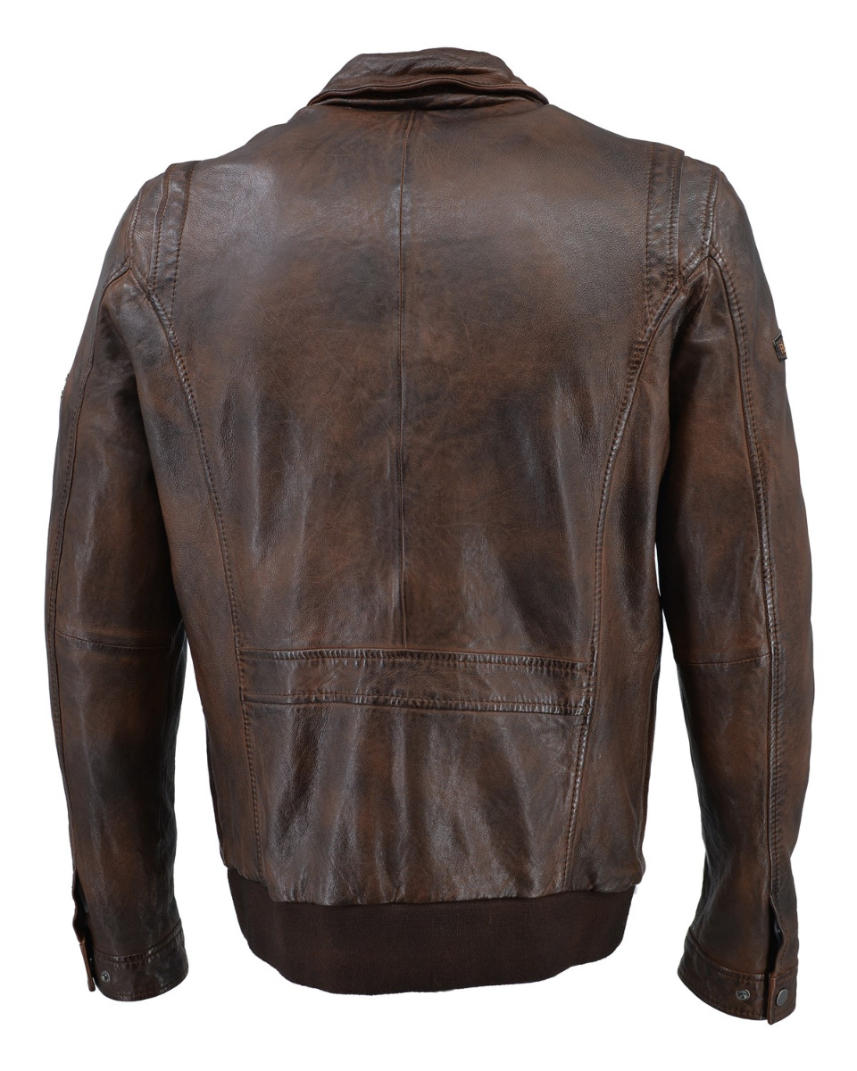 ΔΕΡΜΑΤΙΝΟ ΑΝΔΡΙΚΟ ΜΠΟΥΦΑΝ ΚΩΔΙΚΟΣ: 61-M-1125 (BROWN) - Image 11