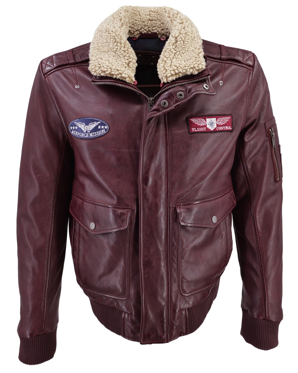 ΔΕΡΜΑΤΙΝΟ ΑΝΔΡΙΚΟ ΜΠΟΥΦΑΝ ΚΩΔΙΚΟΣ: 61-M-1121 (RED-BROWN) - Image 7