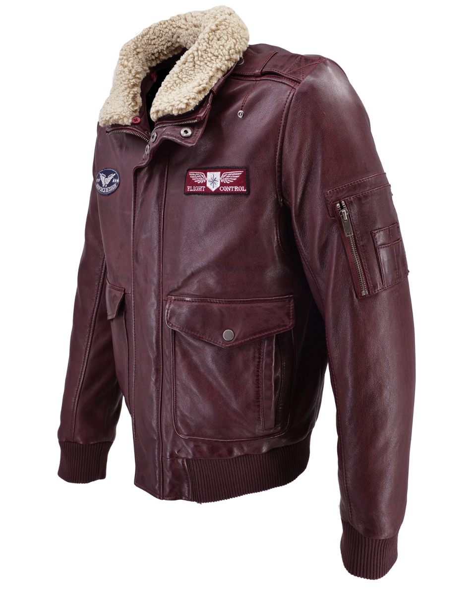 ΔΕΡΜΑΤΙΝΟ ΑΝΔΡΙΚΟ ΜΠΟΥΦΑΝ ΚΩΔΙΚΟΣ: 61-M-1121 (RED-BROWN) - Image 12