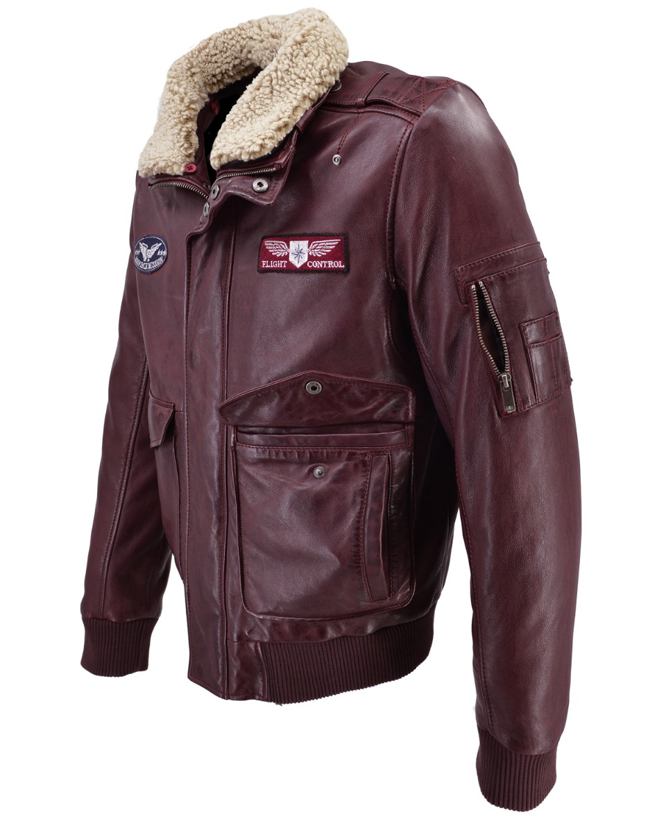 ΔΕΡΜΑΤΙΝΟ ΑΝΔΡΙΚΟ ΜΠΟΥΦΑΝ ΚΩΔΙΚΟΣ: 61-M-1121 (RED-BROWN) - Image 13