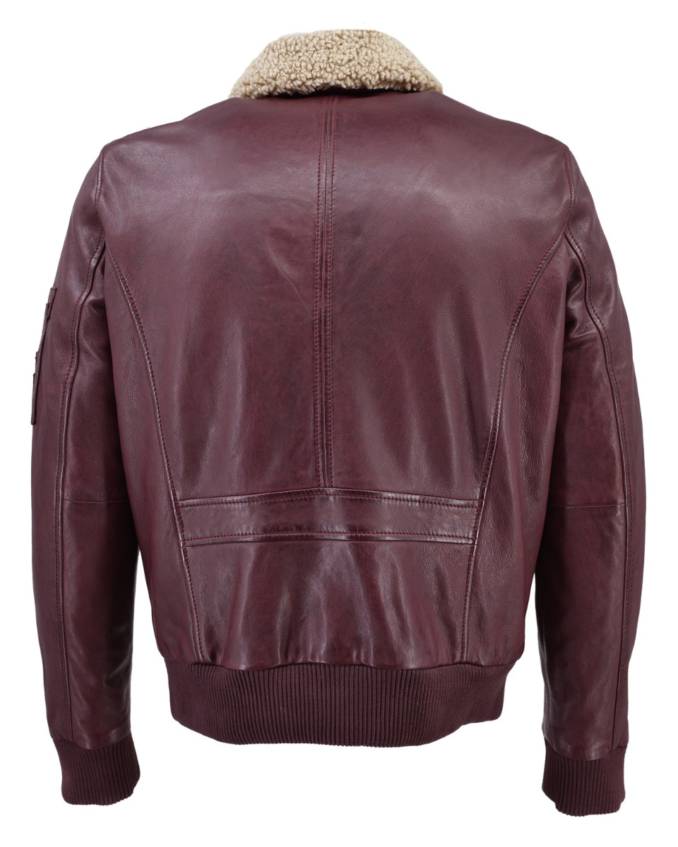 ΔΕΡΜΑΤΙΝΟ ΑΝΔΡΙΚΟ ΜΠΟΥΦΑΝ ΚΩΔΙΚΟΣ: 61-M-1121 (RED-BROWN) - Image 14