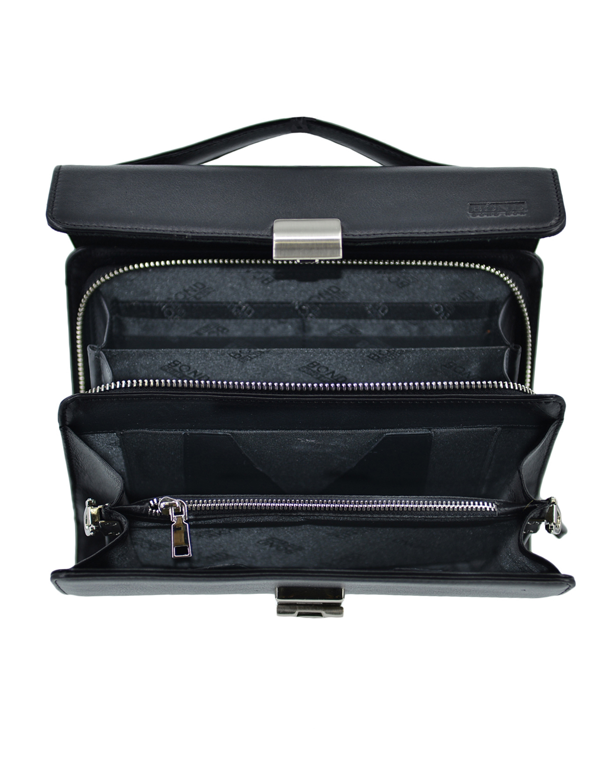 ΔΕΡΜΑΤΙΝΗ ΑΝΔΡΙΚΗ ΤΣΑΝΤΑ ΚΩΔΙΚΟΣ: 60-BAG-888-1 (BLACK) - Image 5