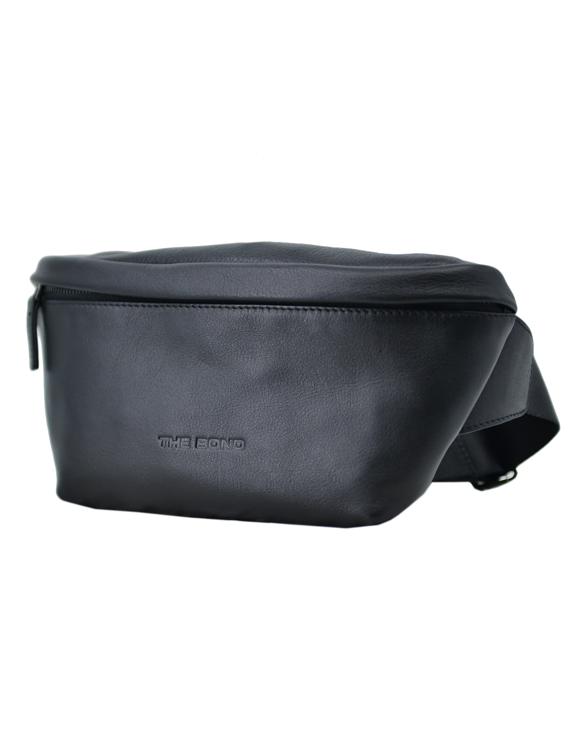 ΔΕΡΜΑΤΙΝΟ ΤΣΑΝΤΑΚΙ ΜΕΣΗΣ ΚΩΔΙΚΟΣ: 60-BAG-1457-1 (BLACK) - Image 4