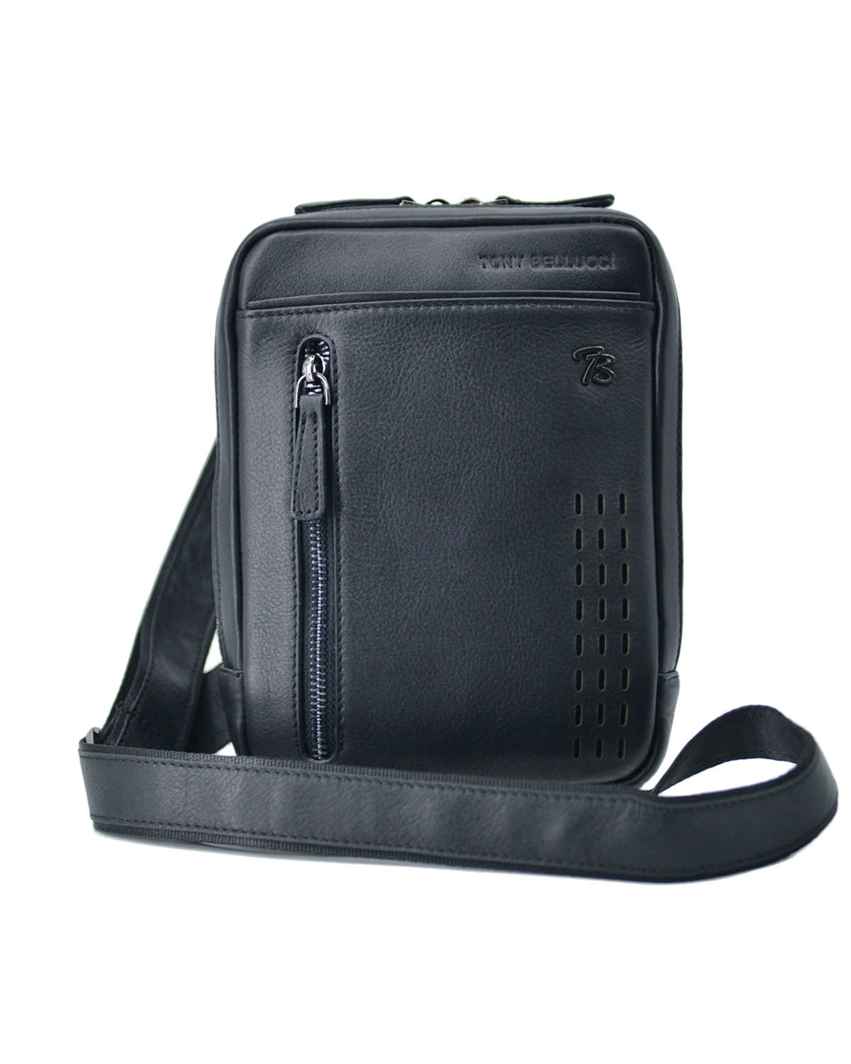 ΔΕΡΜΑΤΙΝΗ ΑΝΔΡΙΚΗ ΤΣΑΝΤΑ ΚΩΔΙΚΟΣ: 60-BAG-T5212-1 (BLACK)